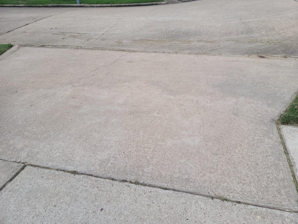 After: Clean Driveway